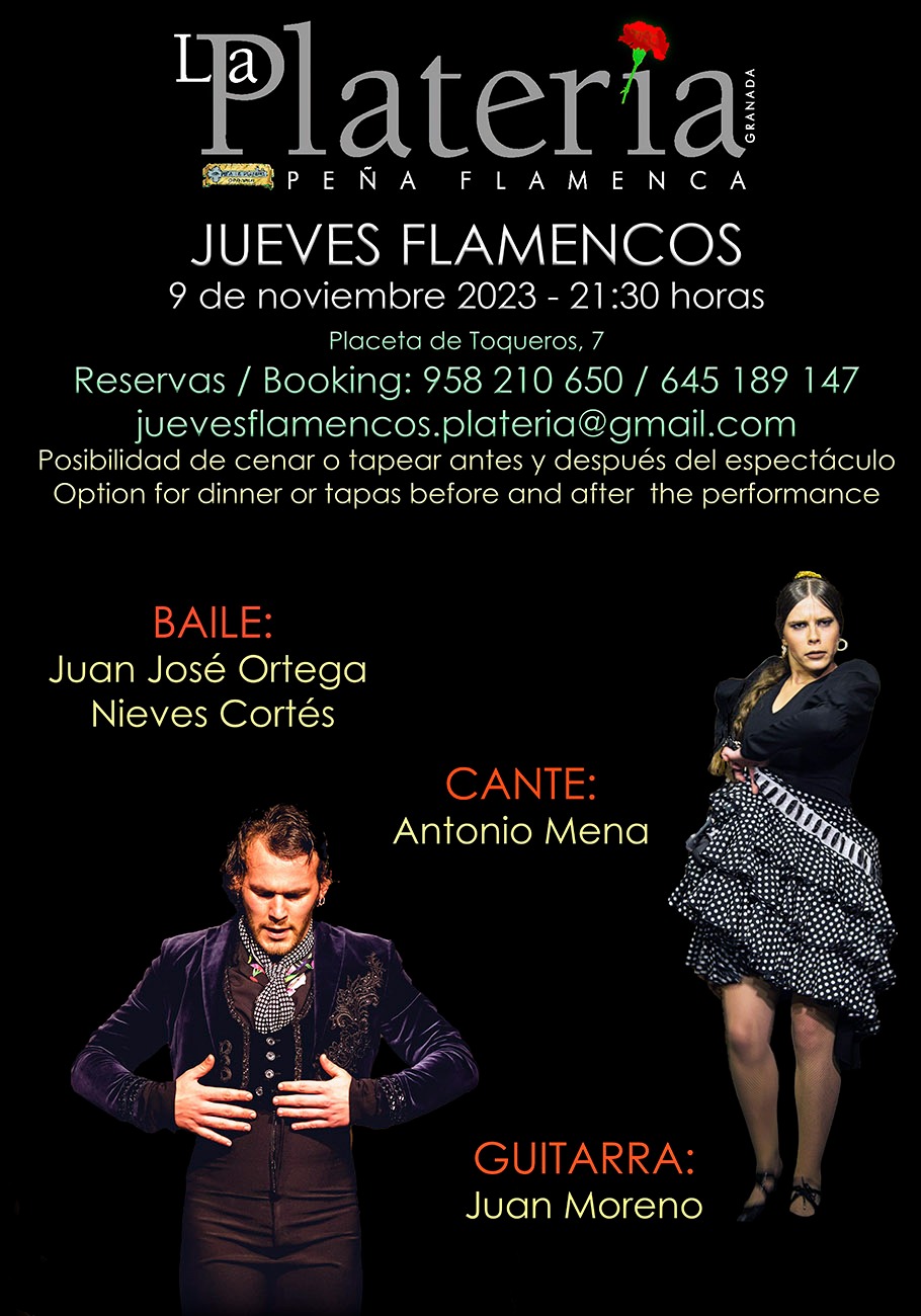 Jueves Flamenco 9 de Noviembre de 2023