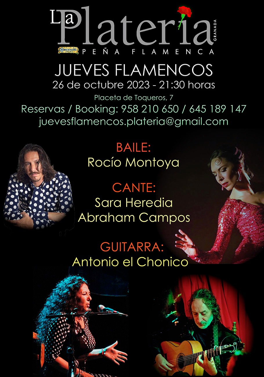 Jueves Flamenco 26 de Octubre de 2023