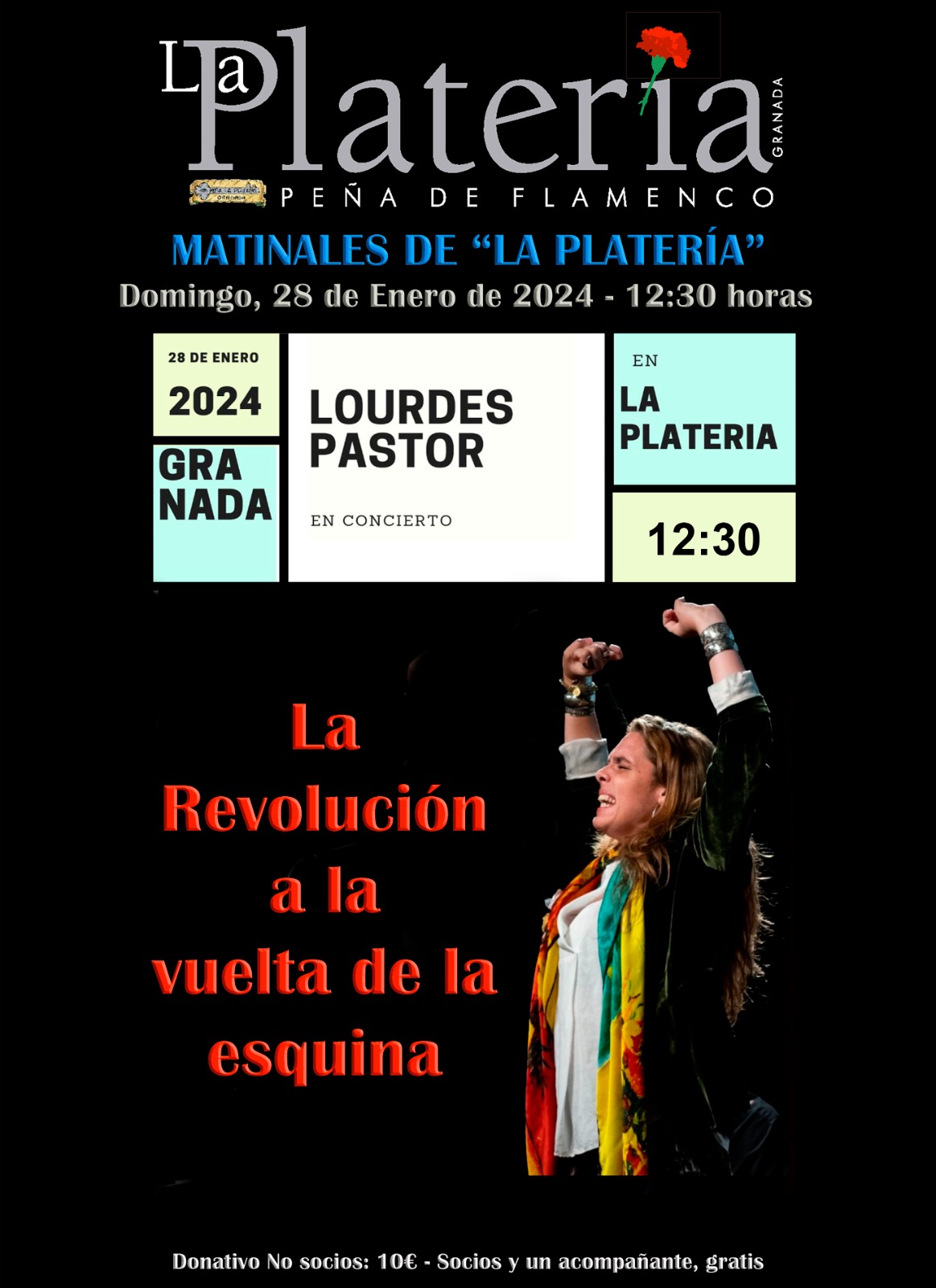 Matinal de La Platería a cargo de Lourdes Pastor, La Revolución a la Vuelta de la Esquina.