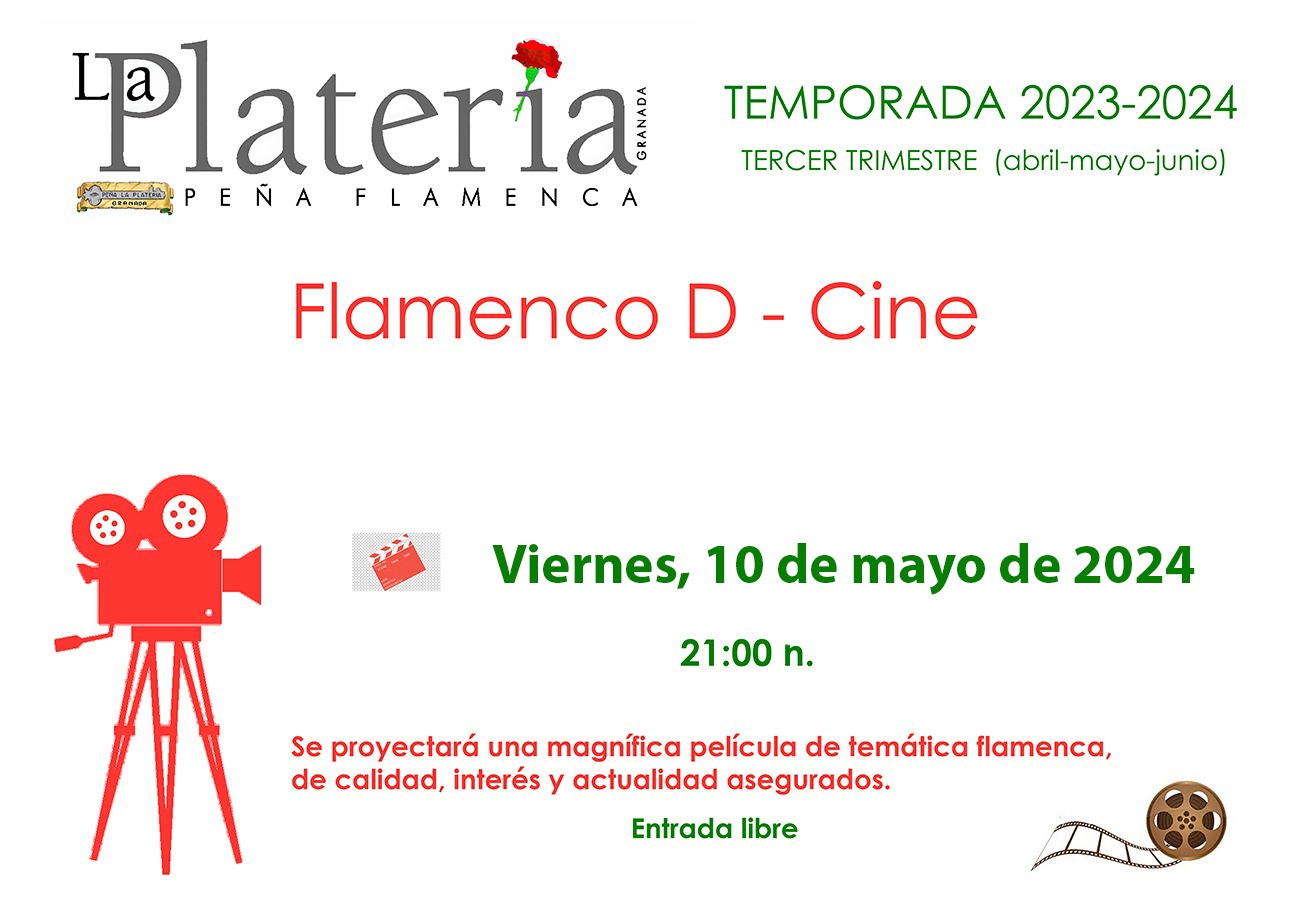 Flamenco D-Cine: 10 de mayo de 2024