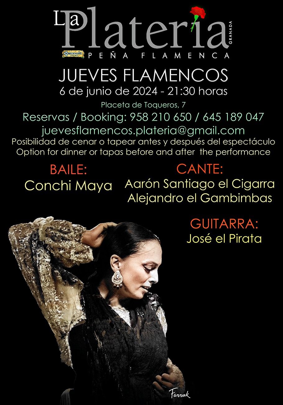 Jueves Flamenco 6 de Junio de 2024