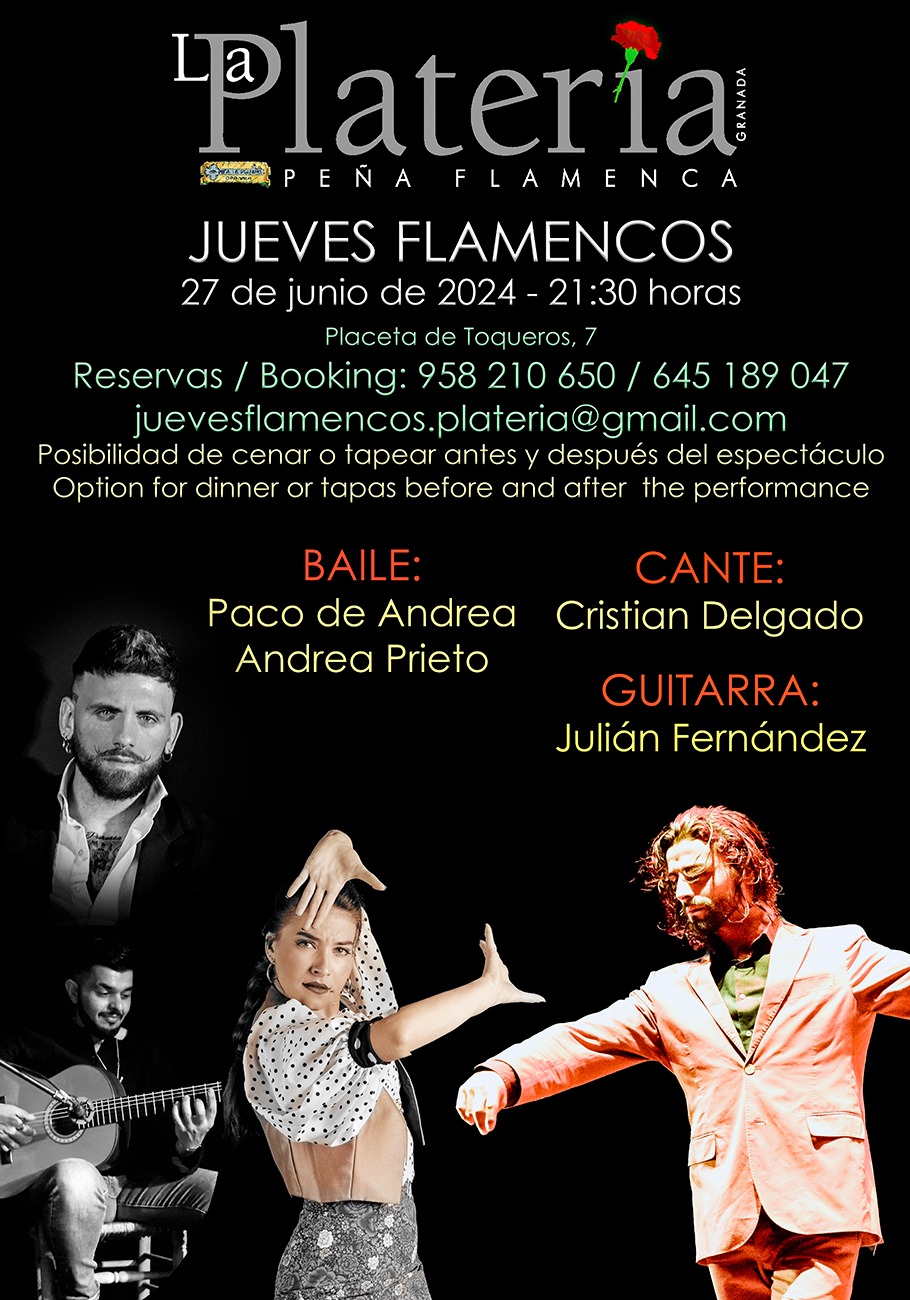 Jueves Flamenco: 27 de Junio de 2024