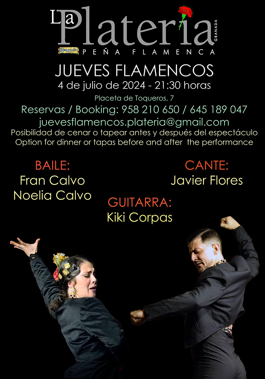 Jueves Flamenco: 4 de Julio de 2024