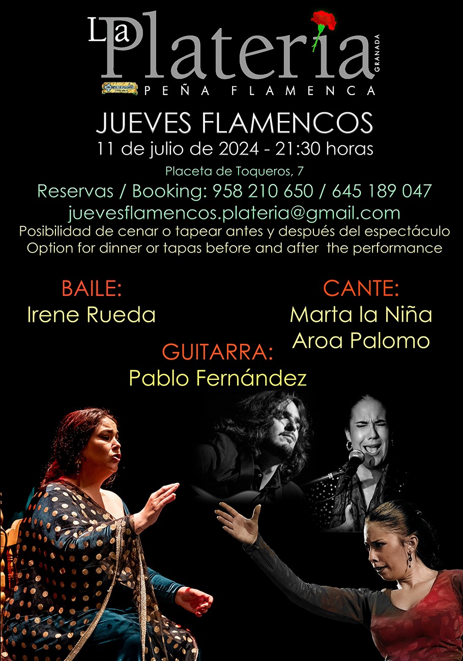 Jueves Flamenco 11 de Julio de 2024