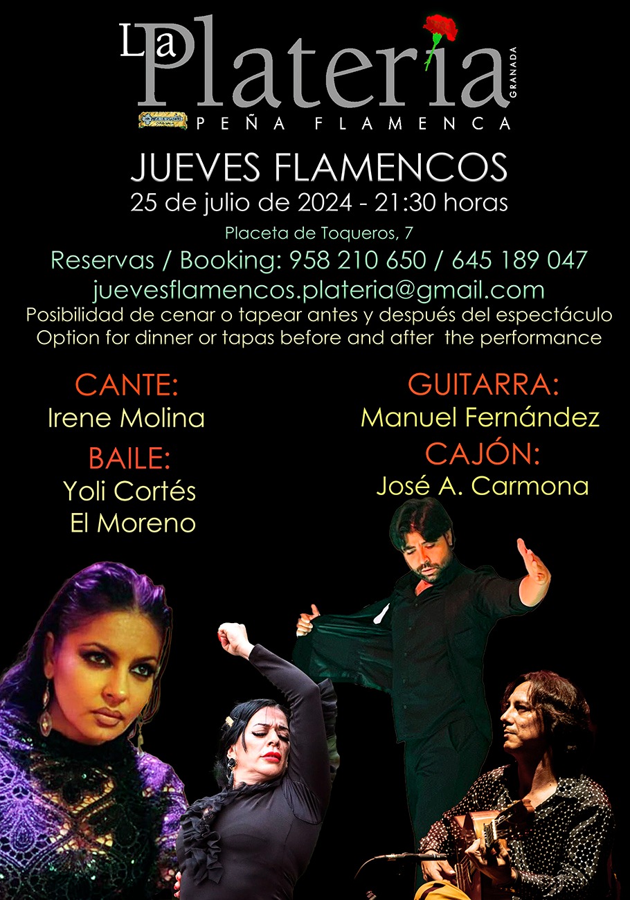 Jueves Flamenco: 18 de Julio de 2024