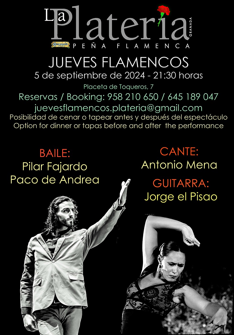 Jueves Flamenco: 5 de Septiembre de 2024