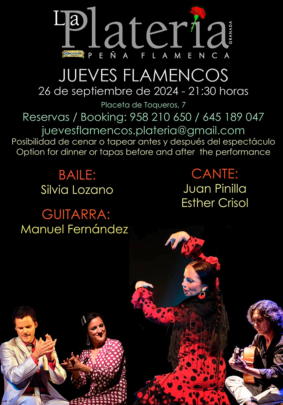 Jueves Flamenco: 26 de Septiembre de 2024