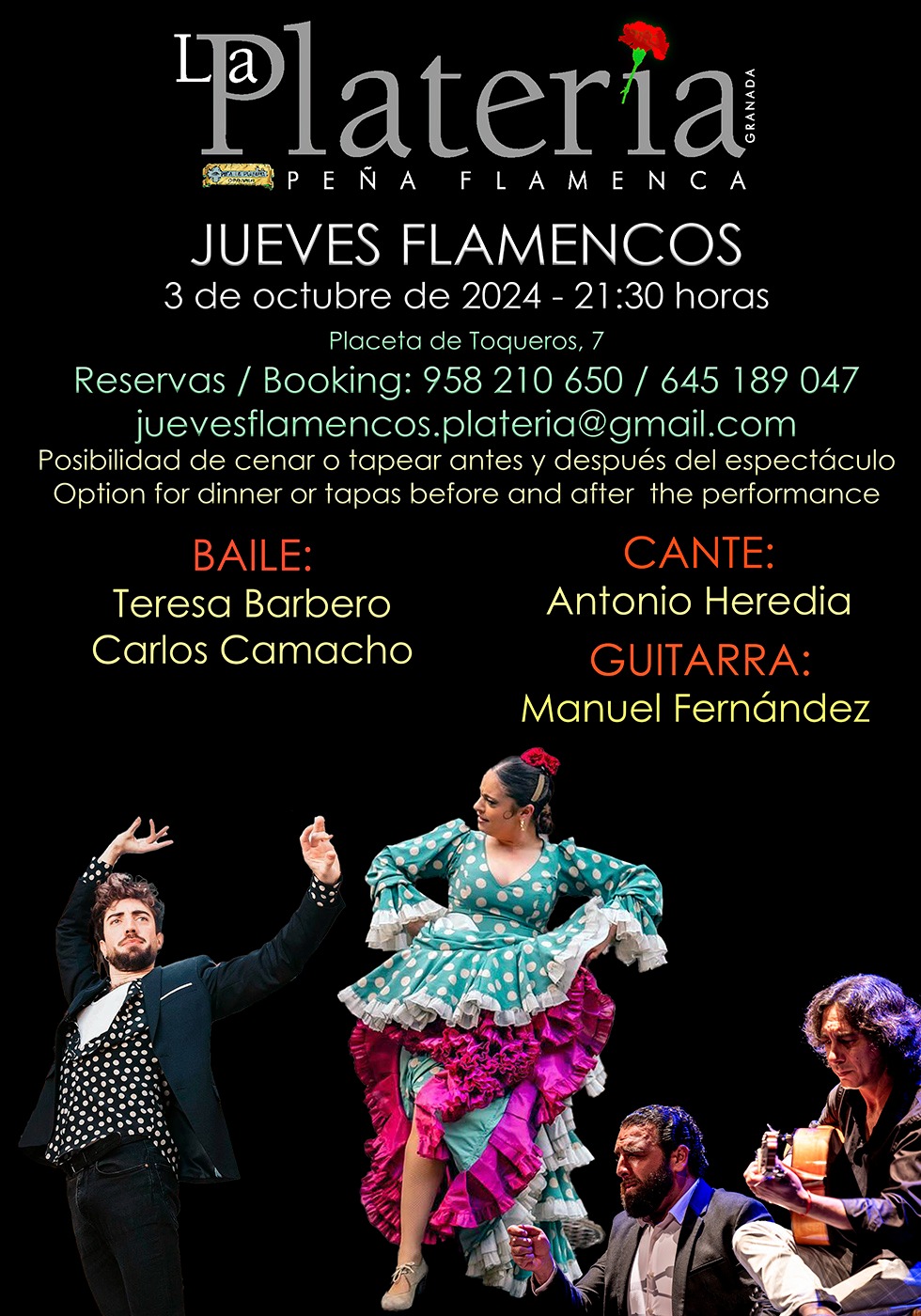 Jueves Flamenco: 3 de Octubre de 2024