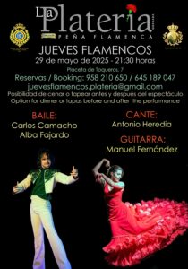 Jueves Flamenco: 29 de mayo de 2025