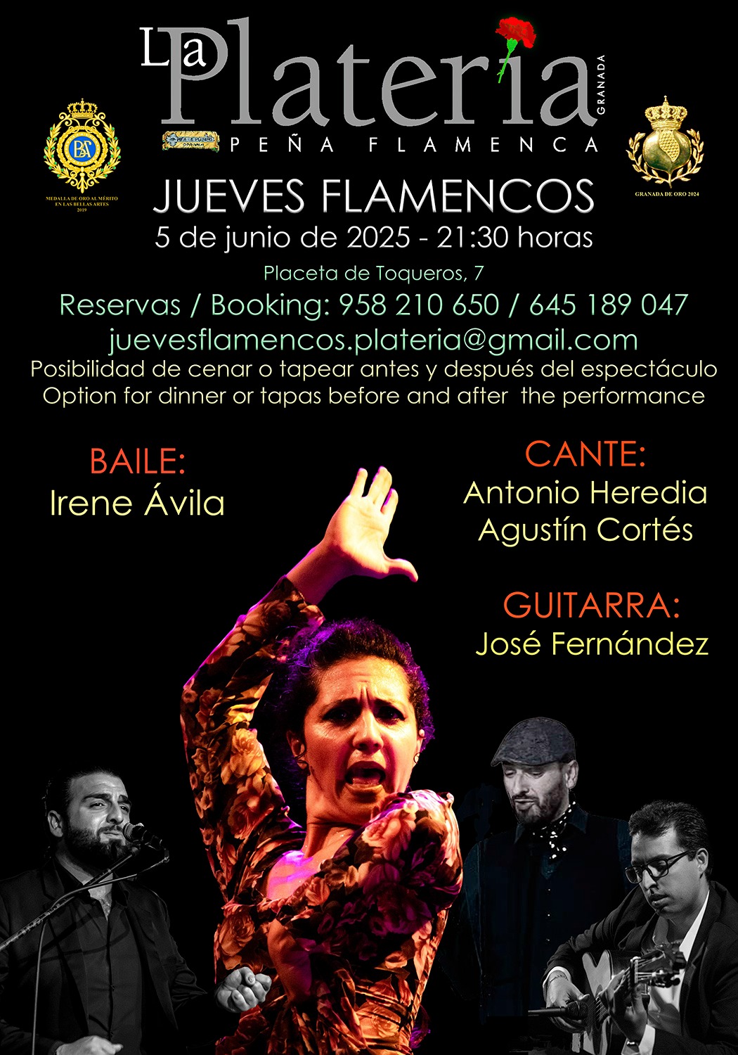 Jueves Flamenco: 5 de junio de 2025
