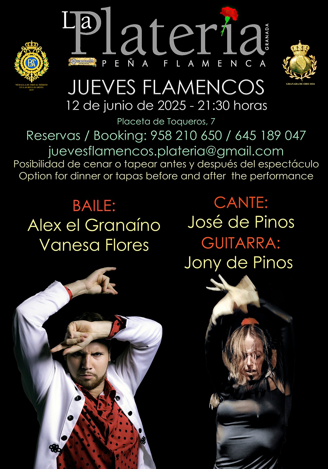 Jueves Flamenco: 12 de junio de 2025