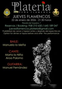 Jueves Flamenco 22 de Enero de 2025