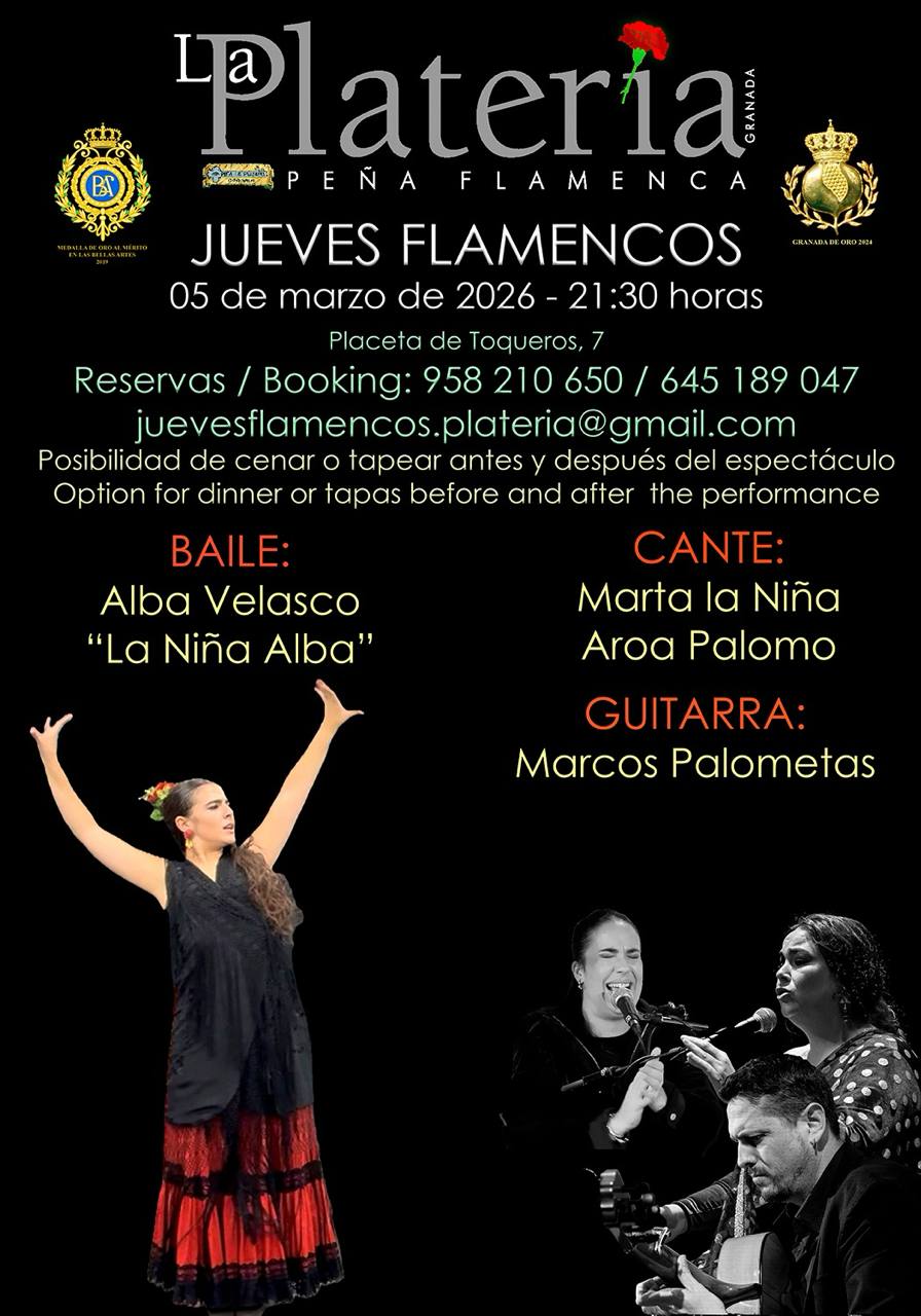 Jueves Flamenco 5 de Marzo de 2025