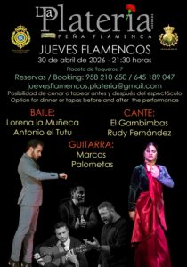 Jueves Flamenco 30 de Abril de 2026