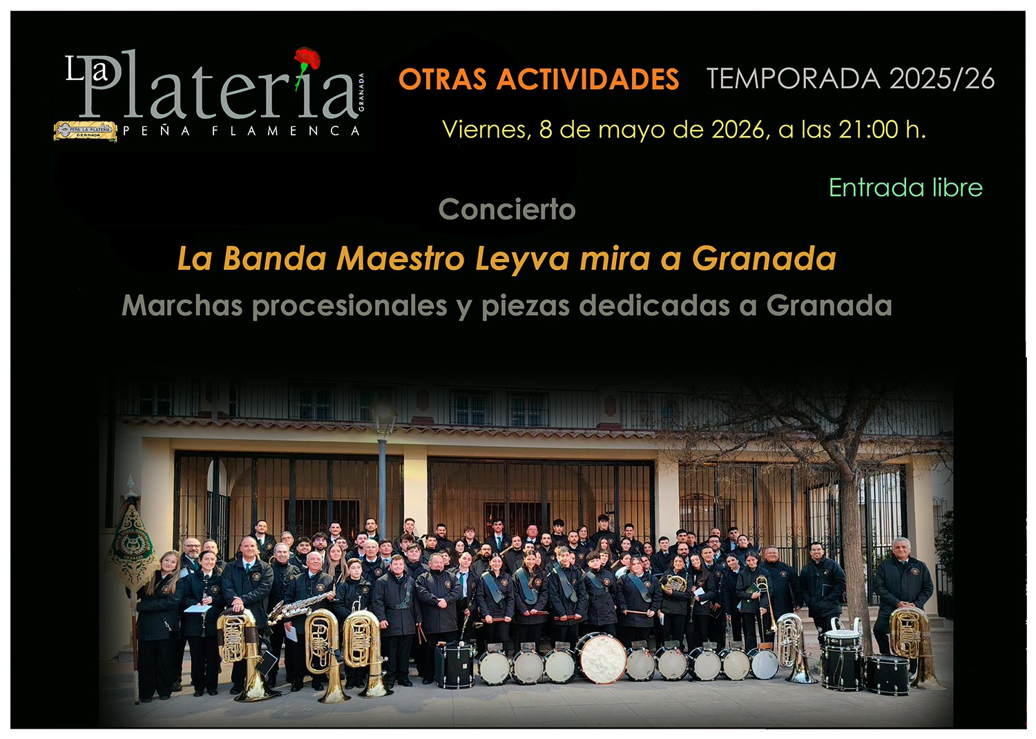 Banda Maestro Leyva 8 de Mayo de 2026