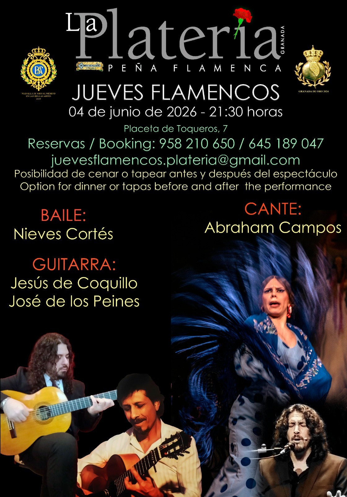 Jueves Flamenco 4 de Junio de 2026