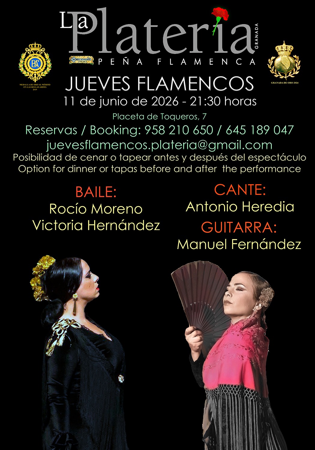 Jueves Flamenco 11 de Junio de 2026