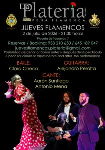 Jueves Flamenco 2 de Julio de 2026