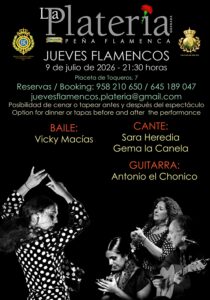 Jueves Flamenco 9 de Julio de 2026