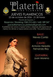 Jueves Flamenco 22 de Octubre de 2026