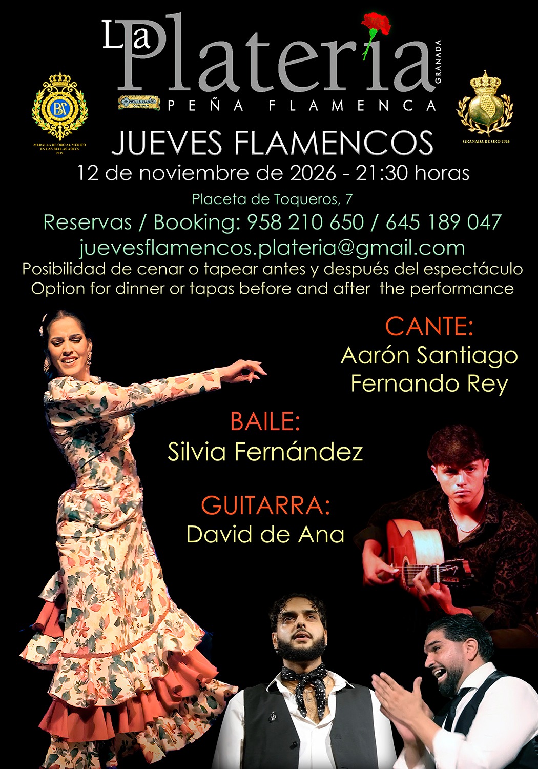 Jueves Flamenco 12 de Noviembre de 2026