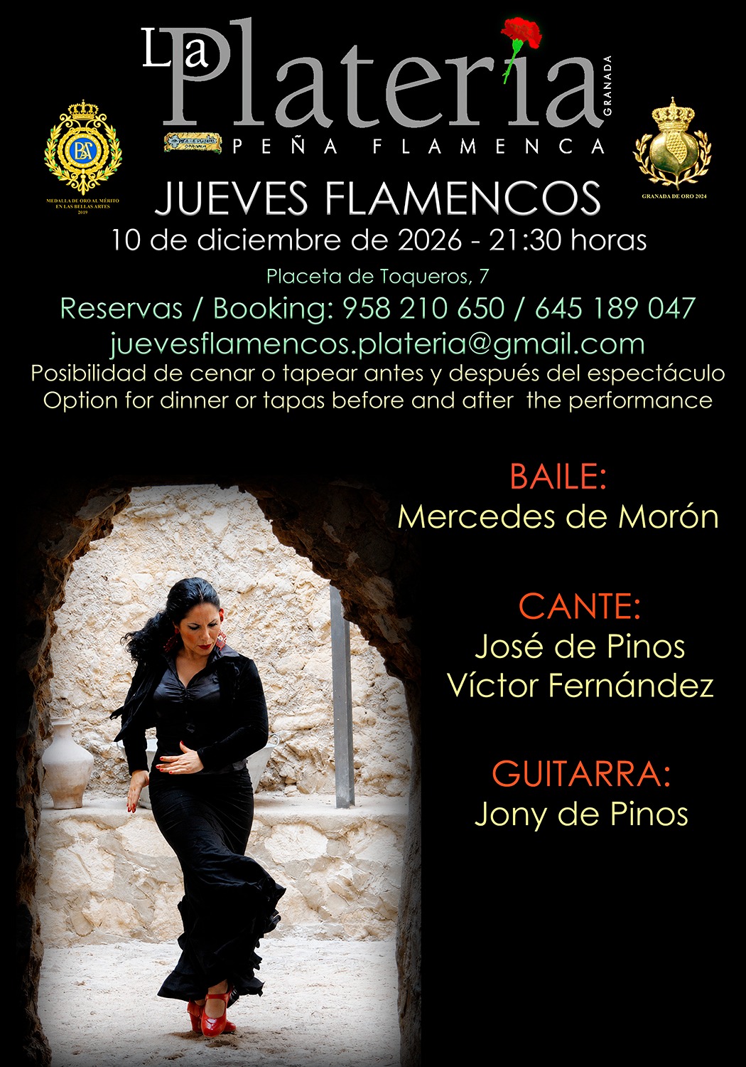 Jueves Flamenco 10 de Diciembre de 2026