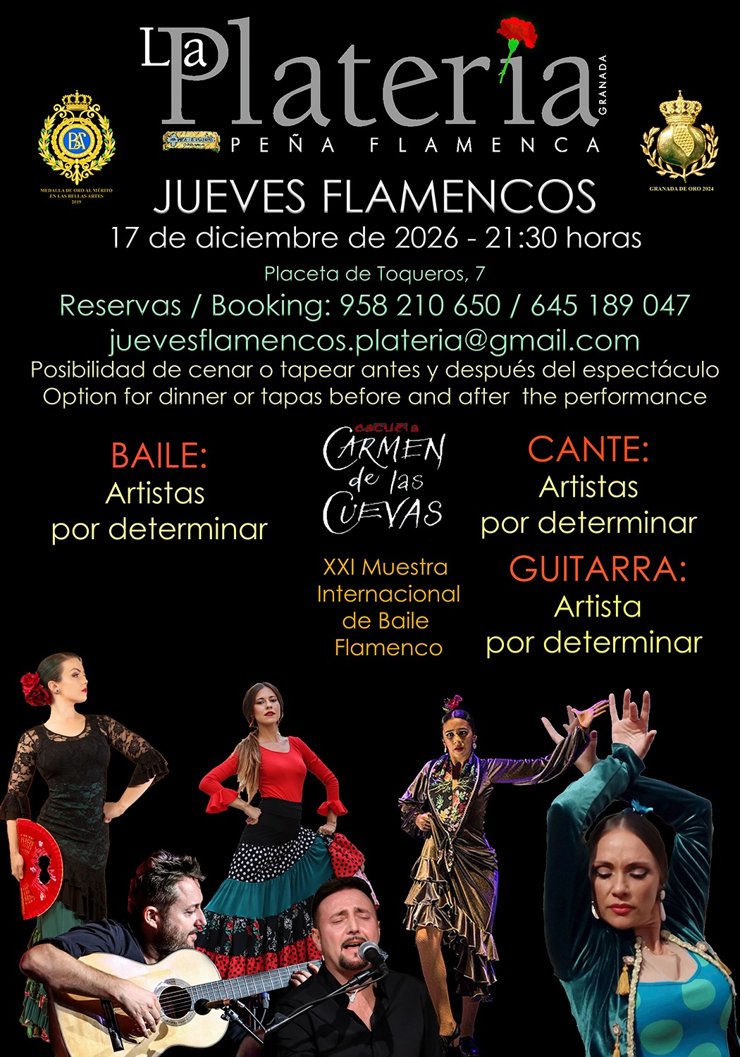 Jueves Flamenco 17 de Diciembre de 2026